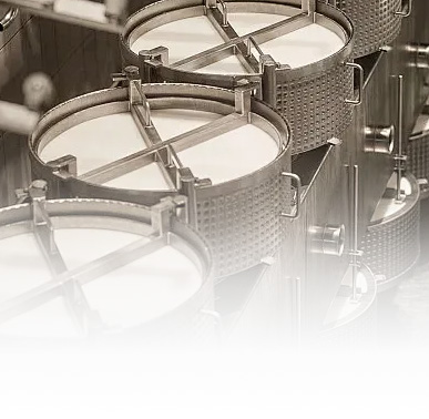 Hygienic polished stainless steel surface