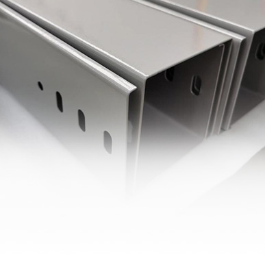 Machine enclosures and control panels produced by sheet metal bending