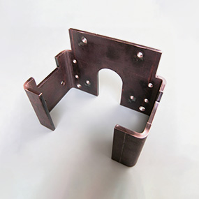 Complex CNC bent sheet metal part with multiple forming angles