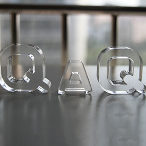 Precision glass cutting machine processing custom glass parts