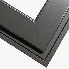Welded angle metal profile for frames, brackets and custom structures