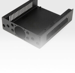 Custom bent sheet metal brackets for industrial assembly