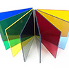 Acrylic material for laser engraving signs, display parts and decorative components