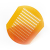 PI coverlay material with adhesive for precision cutting of FPC protection layers and pad openings
