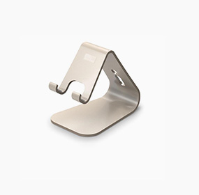Polishing and grinding support for bent metal parts after forming