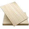 Wood material for laser engraving gifts, tags, panels and custom designs