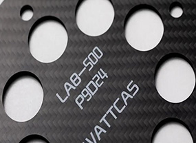 Precision cutting of small holes and complex profiles in non-metal sheets
