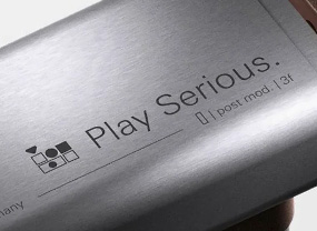 Permanent metal engraving for serial numbers, labels and product identification