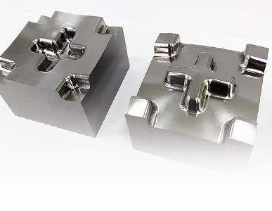 Precision mould base plate grinding