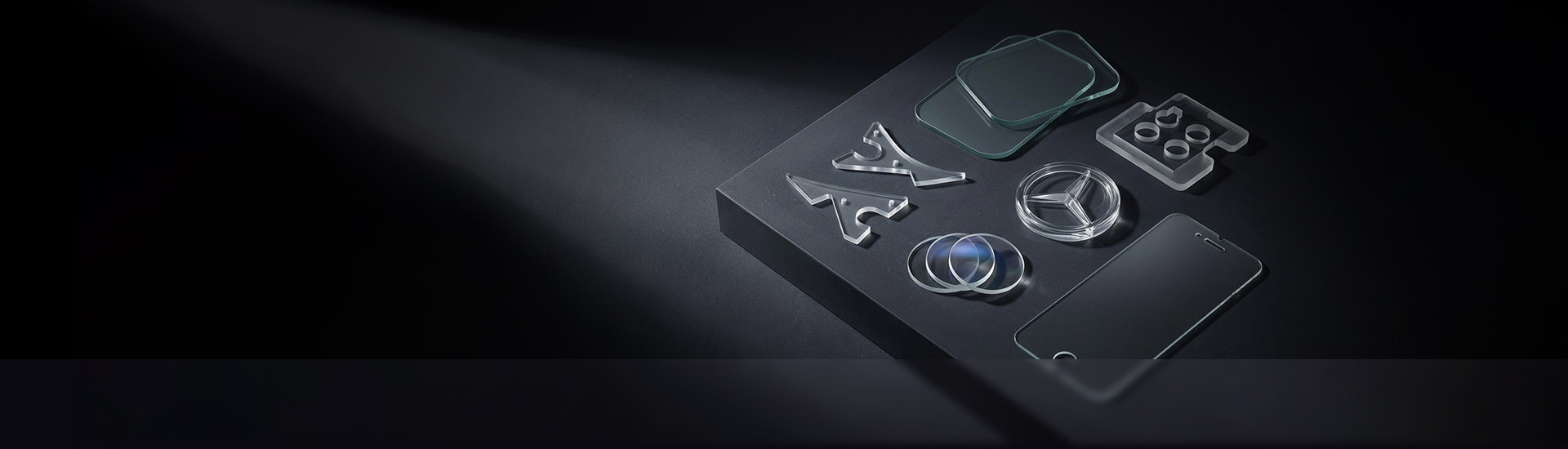 Precision glass cutting service in Singapore for custom glass components