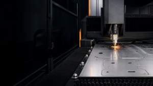Sheet metal laser cutting process