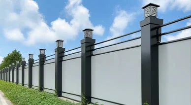 Coated steel structure in an exposed environment