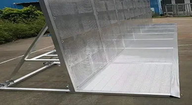 Fabricated sheet metal enclosure frame with cut bent and assembled features