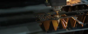 Sheet metal laser cutting process